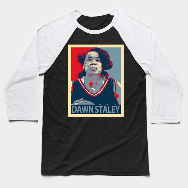 Dawn Staley Vintage Baseball T-Shirt by ThomaneJohnson